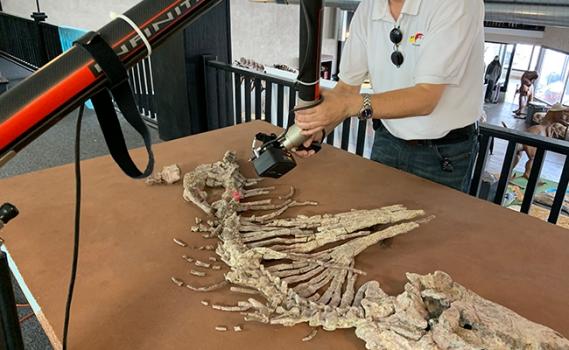 3D Scanner Takes on Rare Prehistoric Fossils-1