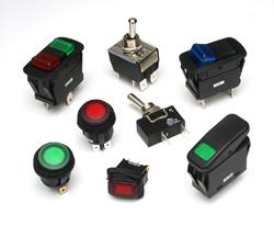 BROAD SELECTION OF WATERPROOF SWITCHES