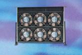 Dual voltage AC fan trays available in low-noise and high-speed versions