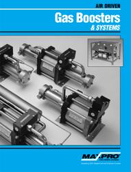 Air Driven Gas Boosters Highlighted in New Catalog