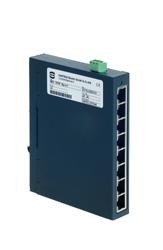 COMPACT ETHERNET SWITCH WITH FIBER OPTIC PORTS