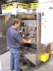 Parts washing system for complex machined parts