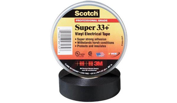 Tape, Electrical; vinyl; 66 ft.; 0.75in.; 19 mm x 20,1 m