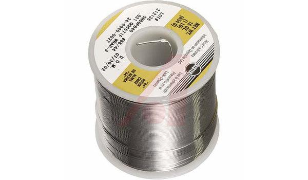 Solder Wire; highly active RA flux; Sn60Pb40; .031 dia; core 66; 1 lb