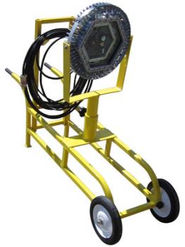 Explosion Proof LED Cart Light - Class 1 Div 1 & Class 1 Div 2 - Group B Hydrogen Approved
