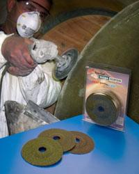 Abrasive Grinding Wheel For Fiberglass is Flexible and Won’t Clog