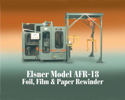 Elsner AFR-18 Film, Foil and Paper Rewinder Updated